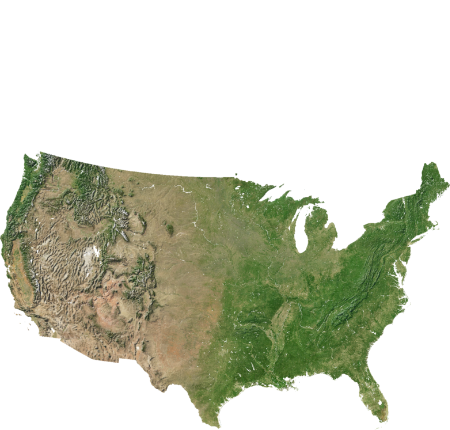 Map of the USA